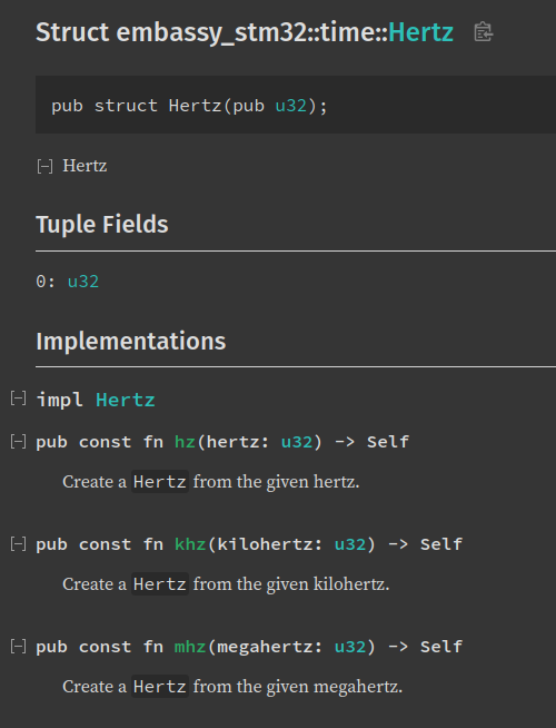 Embassy STM32 Hertz Documentation